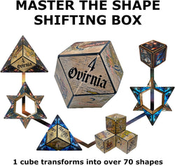 SHASHIBO Magnetic Puzzle Cube: Tales of Ovirnia (ONLINE ORDER ONLY)