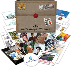 Murder Mystery Party: Case Files - Mile High Murder (ONLINE ORDER ONLY)