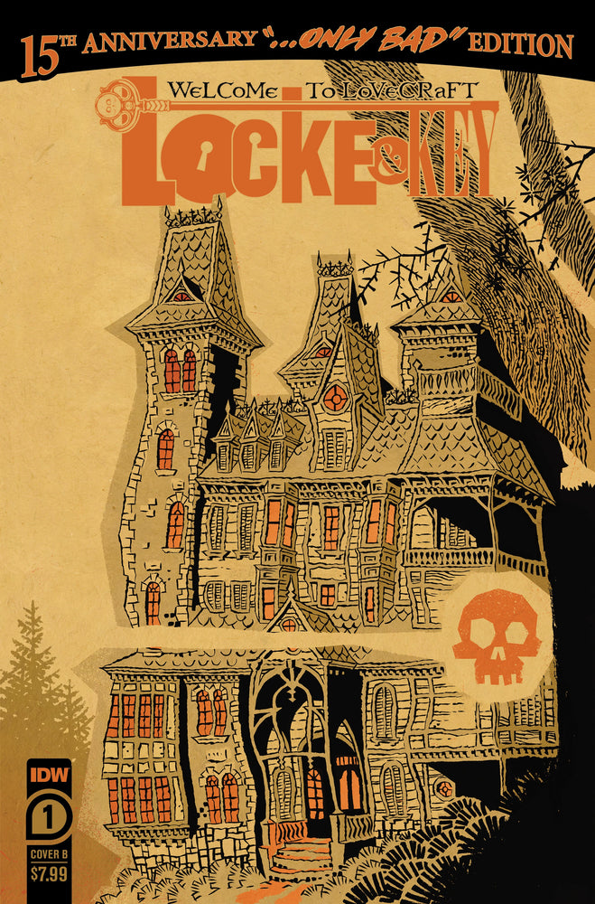 Locke & Key: Welcome To Lovecraft #1 15Th Anniversary Edition B Gane (07/19/2023) Idw (ONLINE ORDER ONLY)