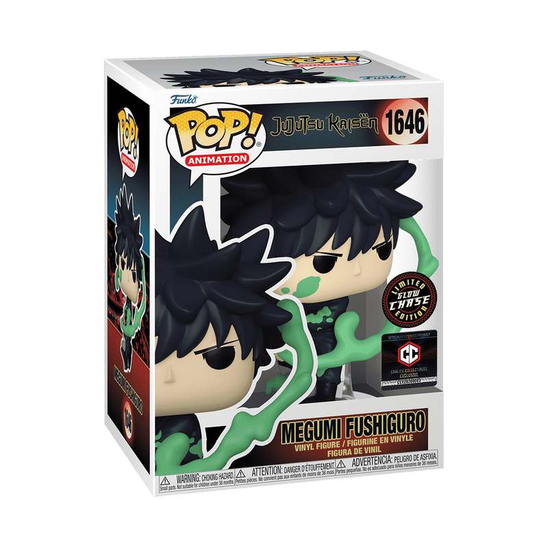 Jujutsu Kaisen Megumi Fushiguro Chase Funko Pop! Vinyl Figure CC Exclusive #1646 (ONLINE ORDER ONLY)