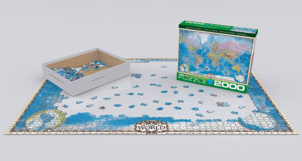 Puzzle: The BIG Puzzle Collection - Map of the World (ONLINE ORDER ONLY)