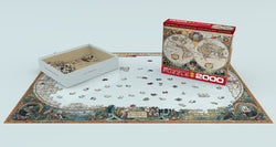 Puzzle: The BIG Puzzle Collection - Antique World Map (ONLINE ORDER ONLY)