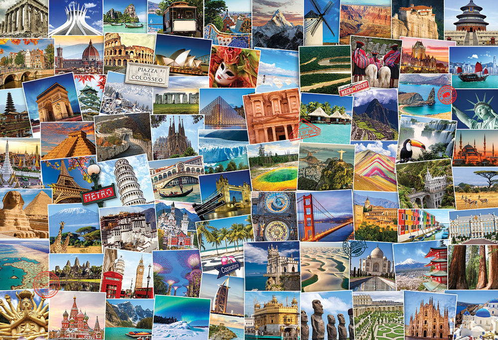 Puzzle: The BIG Puzzle Collection - World - Globetrotter (ONLINE ORDER ONLY)