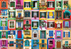 Puzzle: The BIG Puzzle Collection - Mediterranean Windows (ONLINE ORDER ONLY)