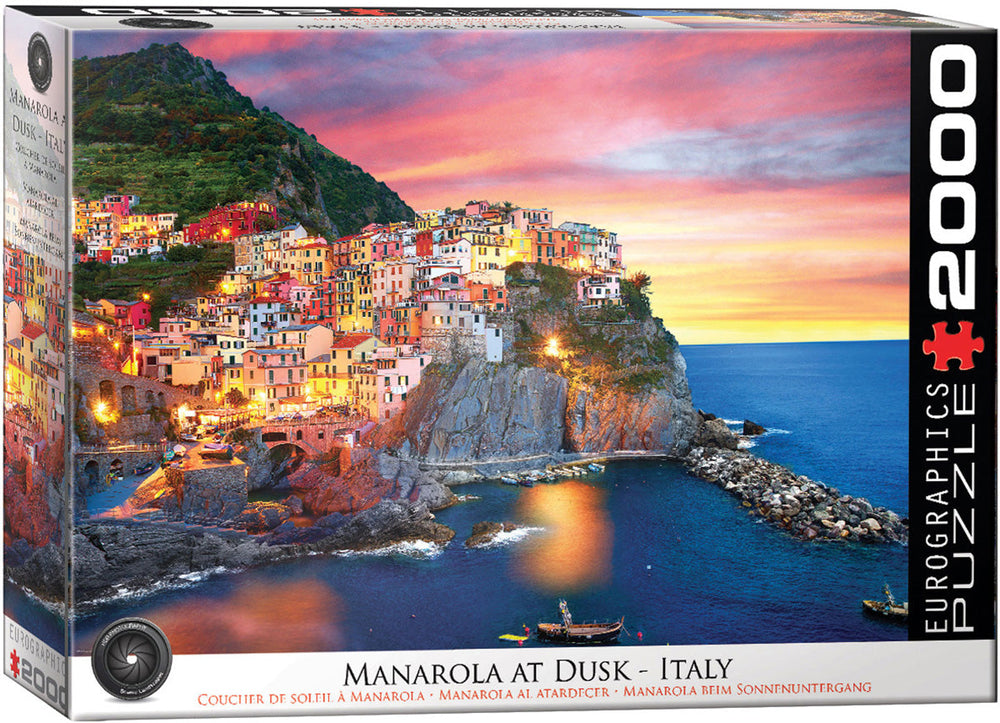 Puzzle: The BIG Puzzle Collection - Manarola at Dusk, Italy (ONLINE ORDER ONLY)