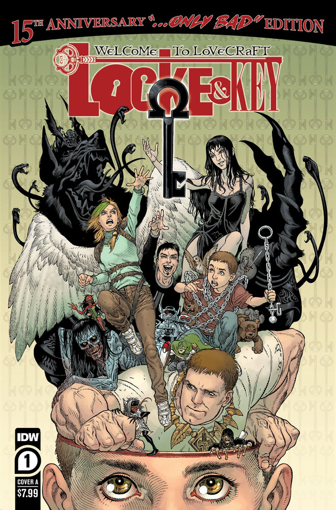 Locke & Key: Welcome To Lovecraft #1 15Th Anniversary Edition A Rodriguez (07/19/2023) Idw (ONLINE ORDER ONLY)