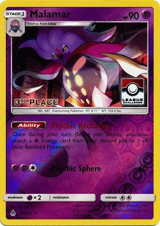 Malamar (51/131) (League Promo 3rd Place) [Sun & Moon: Forbidden Light] (Online Only)
