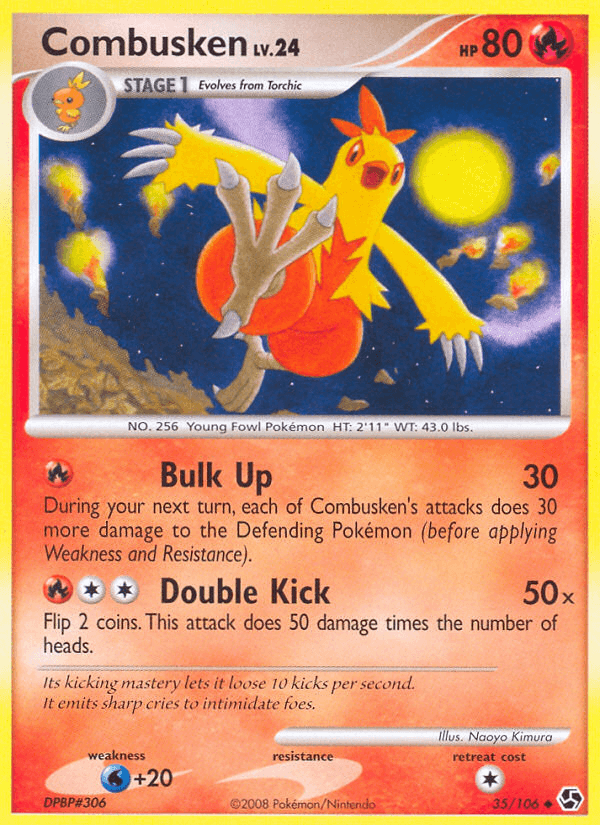 Combusken (35/106) [Diamond & Pearl: Great Encounters] (Online Only)