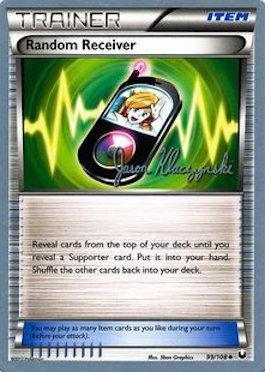Random Receiver (99/108) (Darkrai Deck - Jason Klaczynski) [World Championships 2013] (Online Only)
