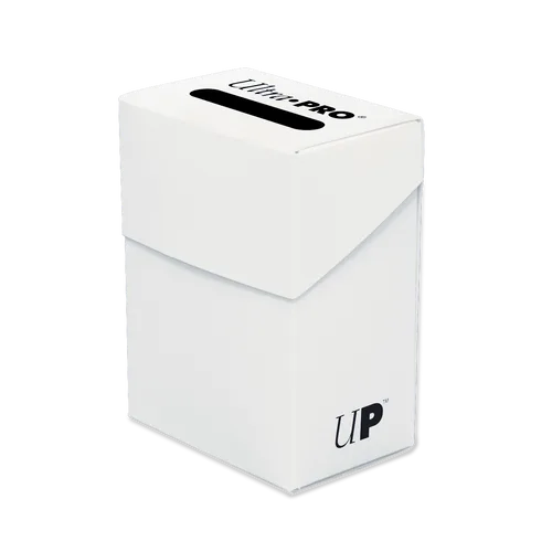 Ultra Pro Poly Deck Box- White - Anime Imports LLC