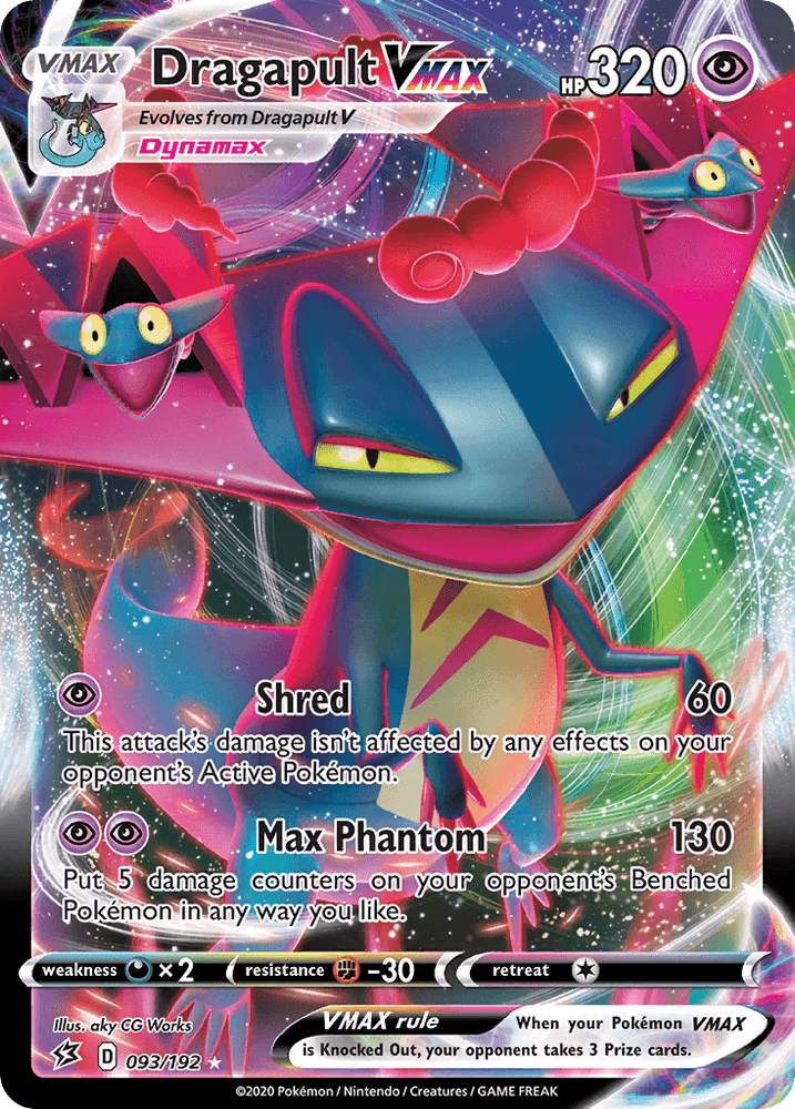 Dragapult VMAX (093/192) [Sword & Shield: Rebel Clash] (Online Only)