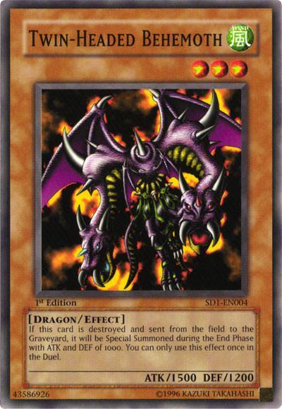Twin-Headed Behemoth [SD1-EN004] Common (ONLINE ORDER ONLY)