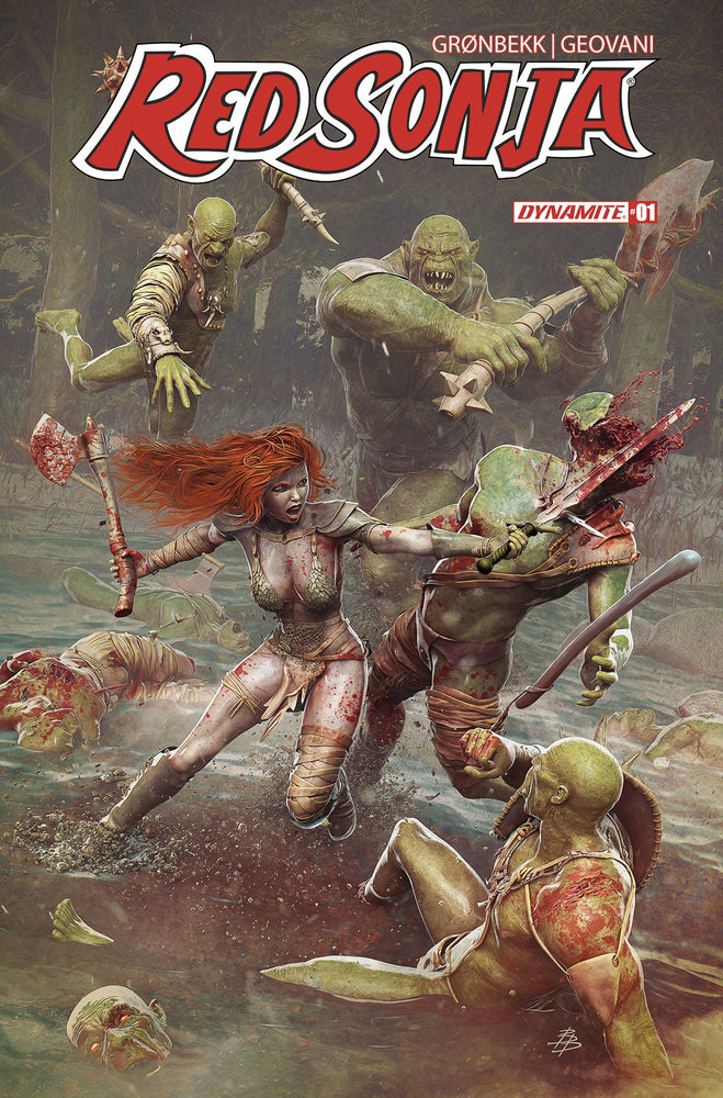 Red Sonja 2023 #1 M 1:10 Bjorn Barends Original Variant (07/19/2023) Dynamite (ONLINE ORDER ONLY)