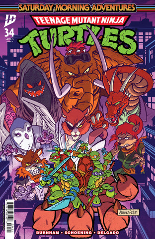 Teenage Mutant Ninja Turtles: Saturday Morning Adventures #34 Variant B (Catalan)