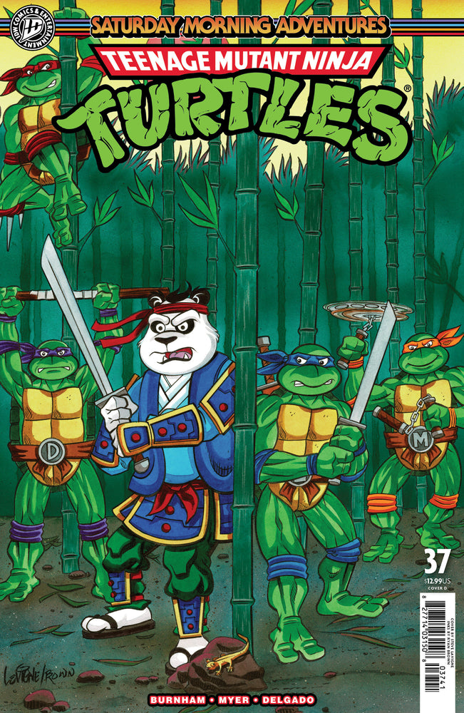 Teenage Mutant Ninja Turtles: Saturday Morning Adventures #37 Variant D Foil (Lavigne)