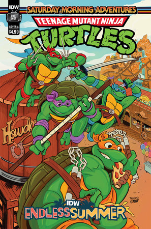 Idw Endless Summer Teenage Mutant Ninja Turtles Tmnt Saturday Morning Adv A Tango (08/30/2023) Idw (ONLINE ORDER ONLY)