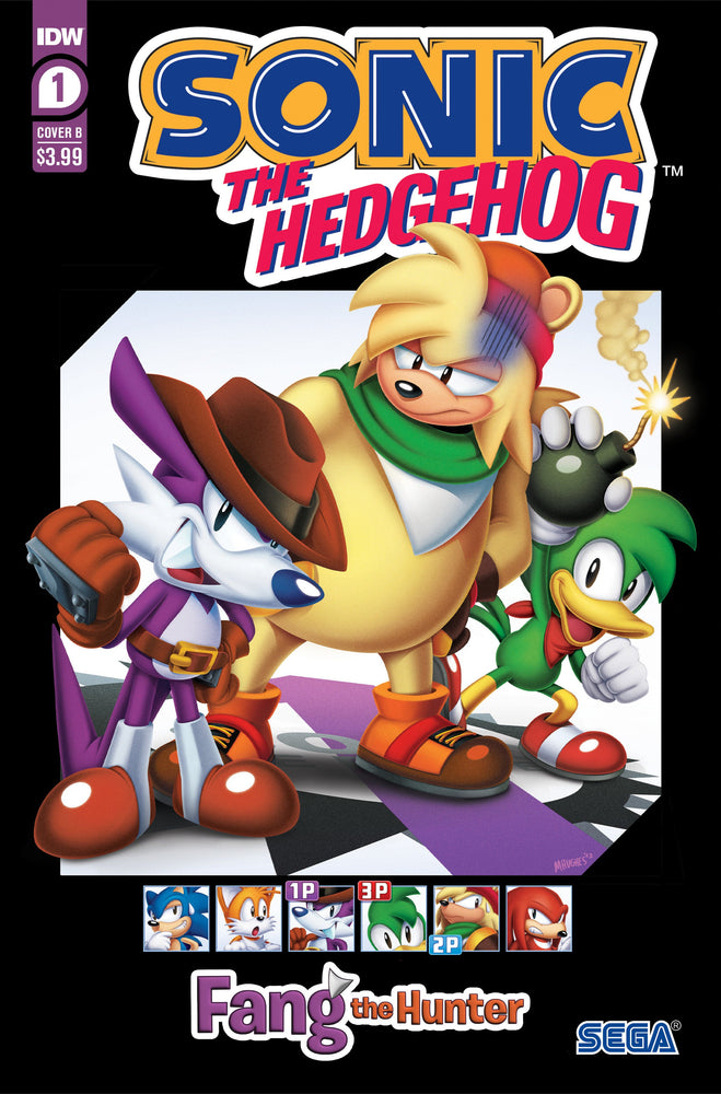 Sonic The Hedgehog: Fang The Hunter #1 Variant B (Hughes) (ONLINE ORDER ONLY)