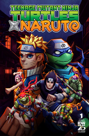 Teenage Mutant Ninja Turtles X Naruto #1 D Andres Moncayo Variant (11/20/2024) Idw (ONLINE ORDER ONLY)