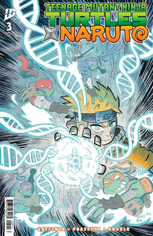 Teenage Mutant Ninja Turtles X Naruto #3 Variant C (Ba) (Online Order Only)