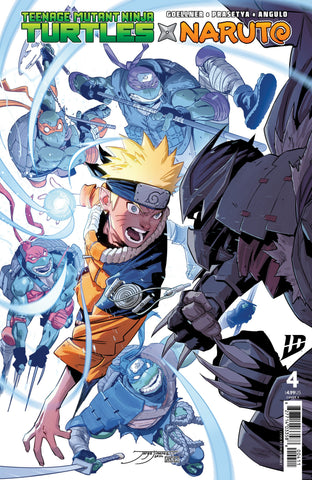 Teenage Mutant Ninja Turtles X Naruto #4 Cover A (JiméNez) (Online Order Only)