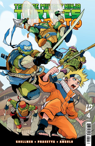 Teenage Mutant Ninja Turtles X Naruto #4 Variant D (Kerschl) (Online Order Only)
