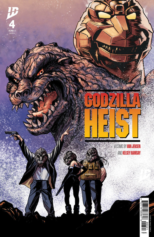 Godzilla: Heist #4 Variant B (Tunica Movie Poster Variant) (Online Order Only)