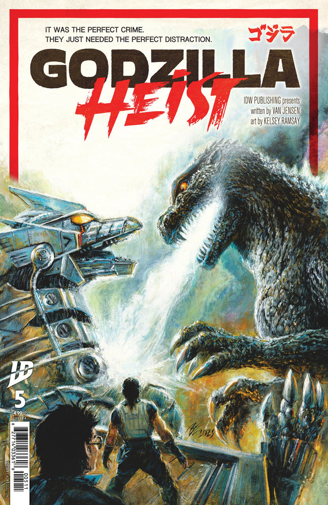 Godzilla: Heist #5 Cover A (Eggleton) (Online Order Only)