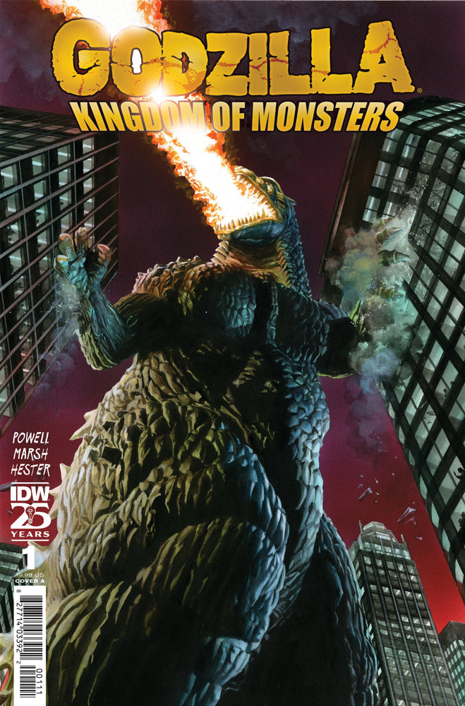 Godzilla 70th Anniv Foil Kingdom Of Monsters #1 (Online Order Only)