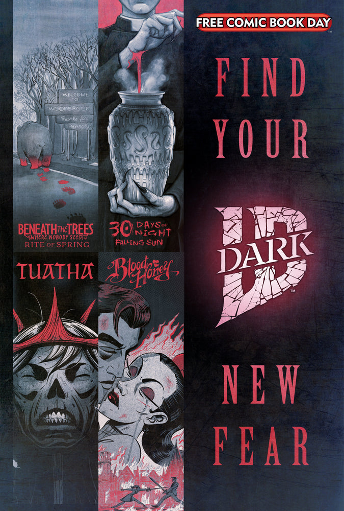 Free Comic Book Day 2025 Idw Dark Find Your New Fear (Online Order Only)