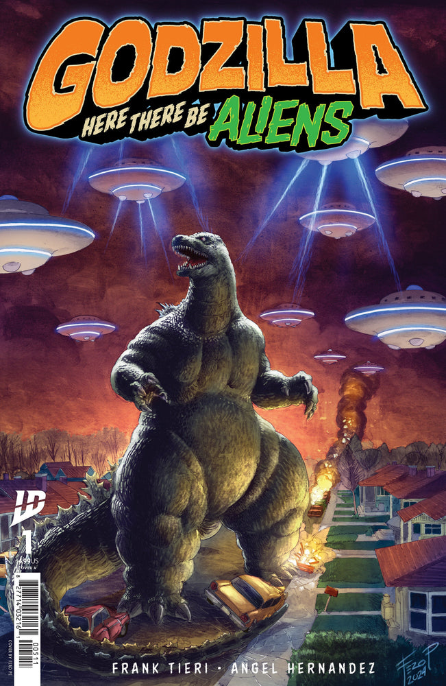 Godzilla: Here There Be Aliens #1 Cover A (Pe) (Online Order Only)