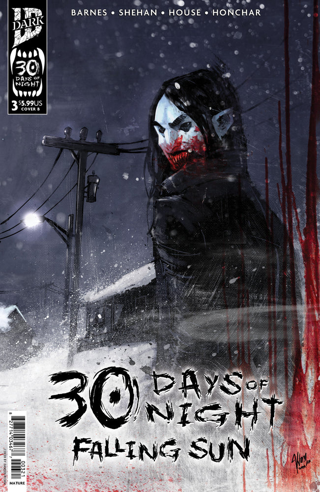 30 Days Of Night: Falling Sun #3 Variant B (Damien Worm) (ONLINE ORDER ONLY)