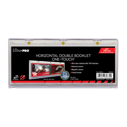 187mm Double Booklet Card UV ONE-TOUCH® Magnetic Holder