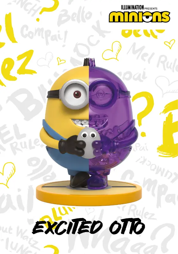 Kandy: Minions Emonions Series Blind Box (1 Blind Box) (ONLINE ORDER ONLY)
