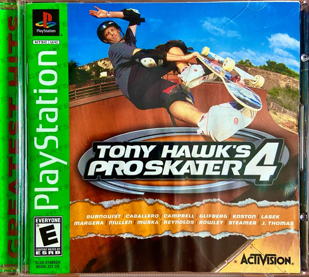 Tony Hawk's Pro Skater 4 (Greatest Hits) (Playstation) (ONLINE ORDER ONLY)