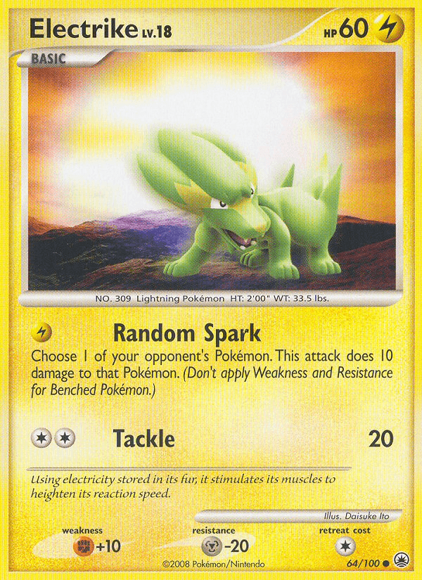 Electrike (64/100) [Diamond & Pearl: Majestic Dawn] (Online Only)