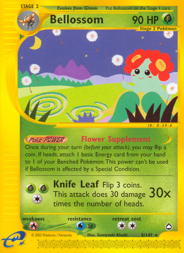 Bellossom (5/147) [Aquapolis] (Online Only)