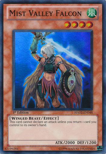 Mist Valley Falcon [HA02-EN048] Super Rare (ONLINE ORDER ONLY)