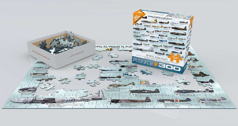Puzzle: Sea & Land Transportation - WWII Aircraft (ONLINE ORDER ONLY)