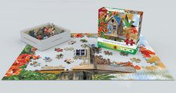 Puzzle: Family Oversize Puzzles - Trumpet Vines & Tree Sparrows by Janene Grende (ONLINE ORDER ONLY)