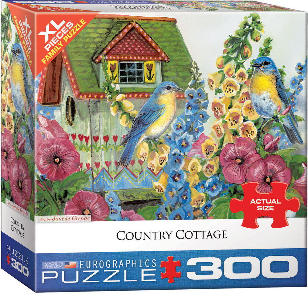 Puzzle: Family Oversize Puzzles - Country Cottage by Janene Grende (ONLINE ORDER ONLY)