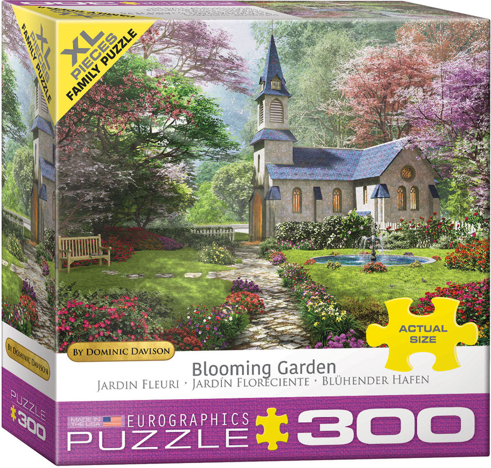 Puzzle: Family Oversize Puzzles - Blooming Garden by Dominic Davison (ONLINE ORDER ONLY)