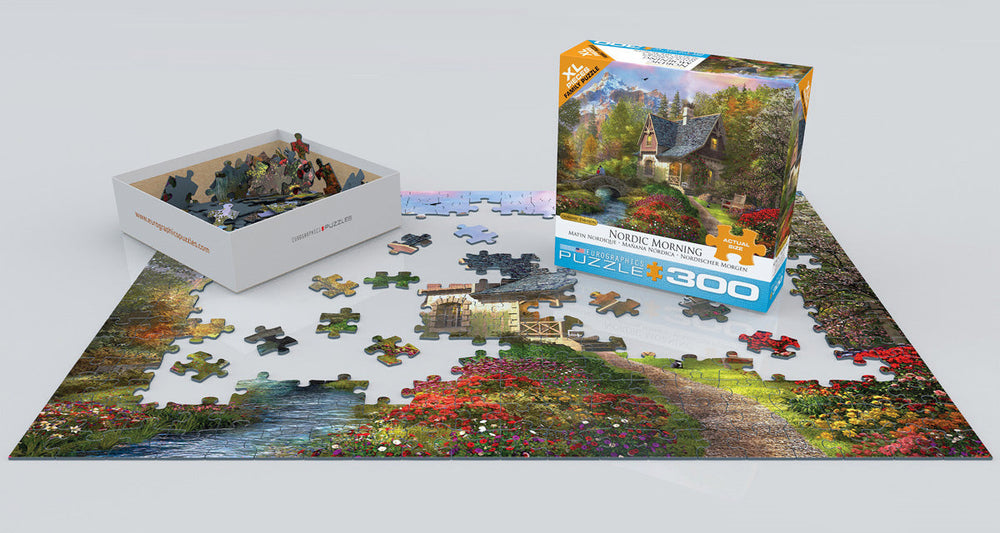 Puzzle: Family Oversize Puzzles - Nordic Morning by Dominic Davison (ONLINE ORDER ONLY)
