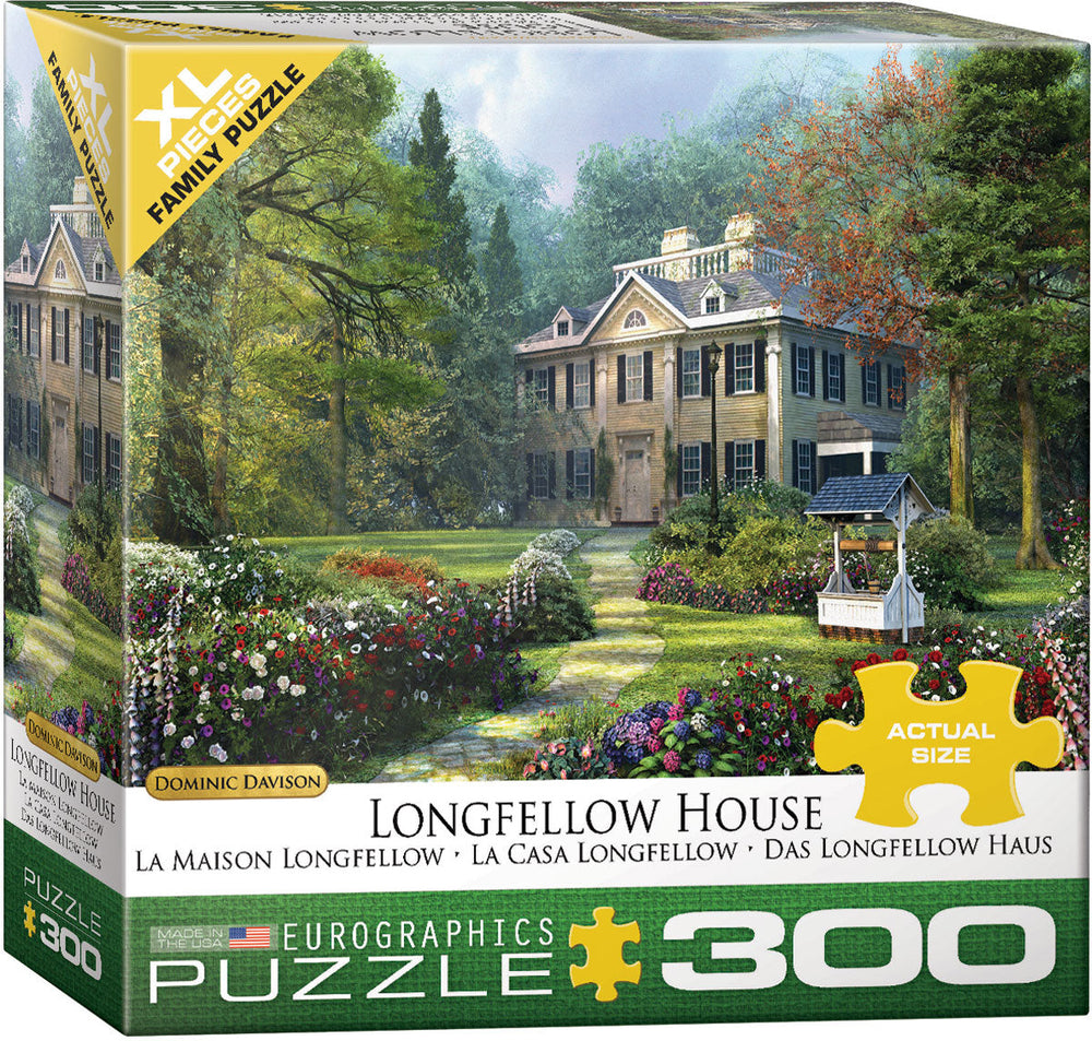 Puzzle: Family Oversize Puzzles - Longfellow House by Dominic Davison (ONLINE ORDER ONLY)