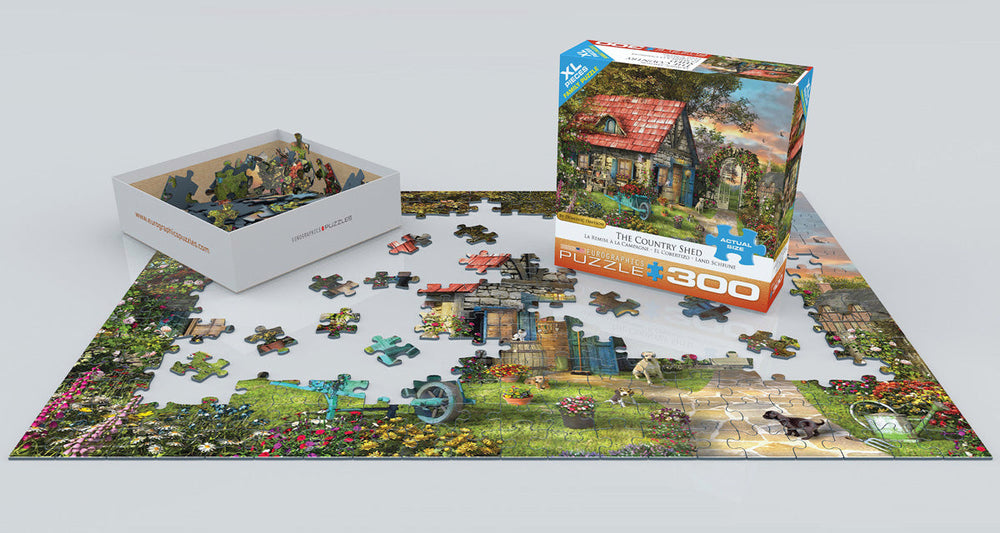 Puzzle: Family Oversize Puzzles - The Country Shed by Dominic Davison (ONLINE ORDER ONLY)