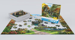 Puzzle: Family Oversize Puzzles - White Swan Cottage by Dominic Davison (ONLINE ORDER ONLY)