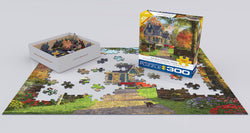 Puzzle: Family Oversize Puzzles - The Blue Country House by Dominic Davison (ONLINE ORDER ONLY)