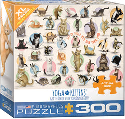 Puzzle: Yoga Dogs & Cats Collection - Yoga Kittens (ONLINE ORDER ONLY)