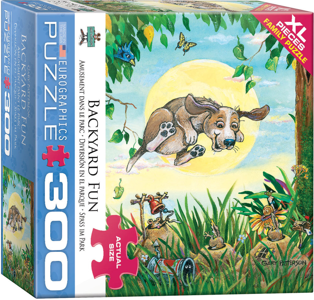 Puzzle: Family Oversize Puzzles - Backyard Fun Dog by Gary Paterson (ONLINE ORDER ONLY)