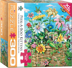 Puzzle: Family Oversize Puzzles - Peek-A-Boo Kittens (ONLINE ORDER ONLY)