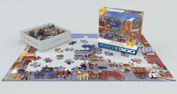Puzzle: Family Oversize Puzzles - Market Days on Fulton Street (ONLINE ORDER ONLY)